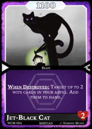 Jet-Black Cat
