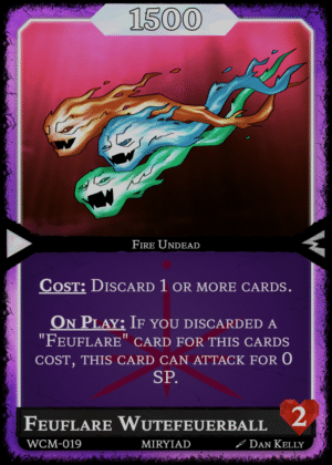 Feuflare Wutefeuerball